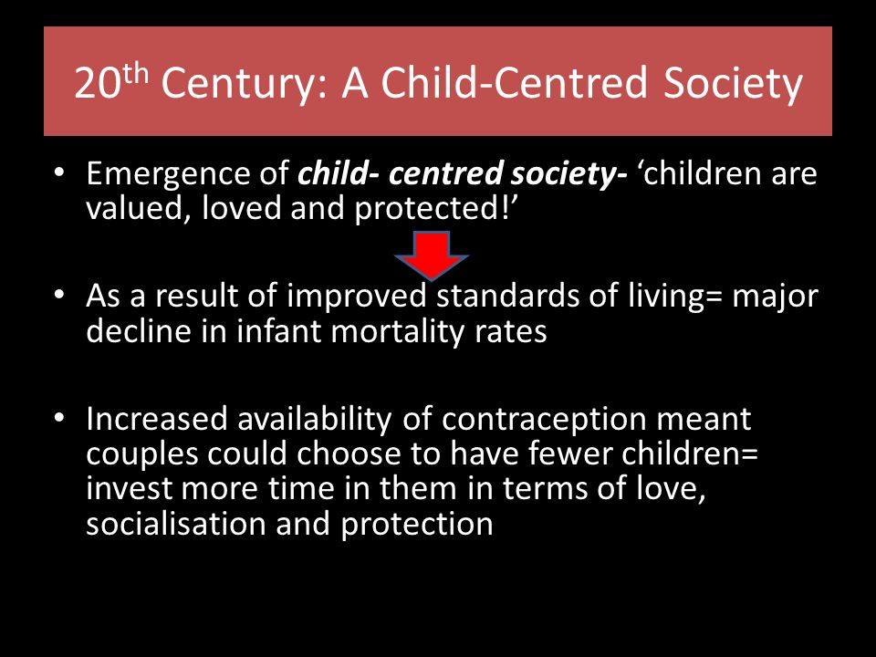 Britain as a child-centred society Essay